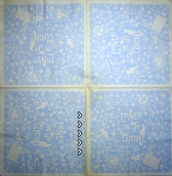 TX-705 Text - 3-lagig (Lagerspuren) - Lente in de Lijcht